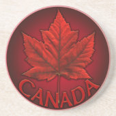 Canada Souvenir Onderzetters Canada Maple Leaf (Voorkant)