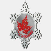 Canada Souvenir Ornament Personalized Canada Gift (Rechts)
