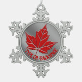 Canada Souvenir Ornament Personalized Canada Gift (Voorkant)