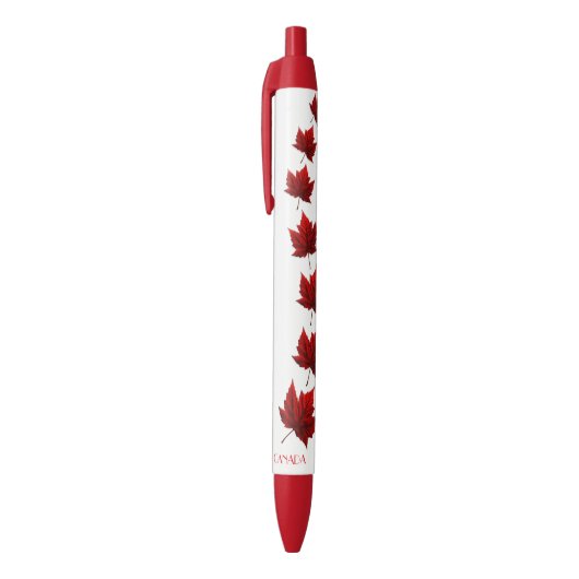 Canada Souvenir Pens Canada Maple Leaf Pen Custom (Top (Verticaal))
