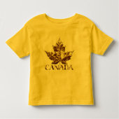 Canada Souvenir Peuter T-shirt Baby Canada T-shirt (Voorkant)