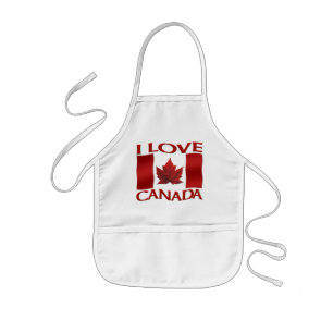 Canada Souvenir Schort Kind Ik Hou Van Canada Scho