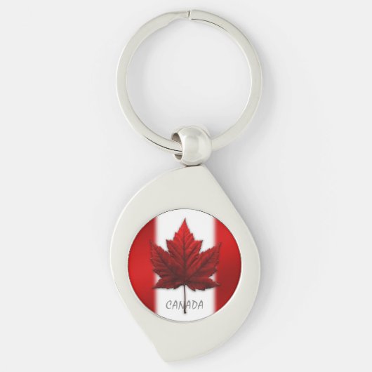 Canada Souvenir Sleutelhanger Canada Flag Gifts (Voorkant)
