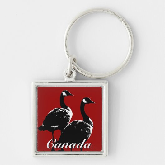 Canada Souvenir Sleutelhanger Canada Geese Keepomw (Voorkant)
