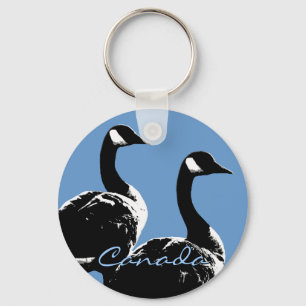 Canada Souvenir Sleutelhanger Canada Geese Keepomw