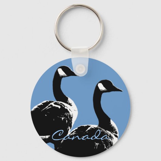 Canada Souvenir Sleutelhanger Canada Geese Keepomw (Voorkant)