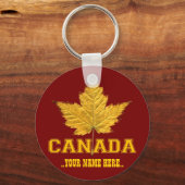 Canada Souvenir Sleutelhanger Canada Sleutelhanger (Voorkant)
