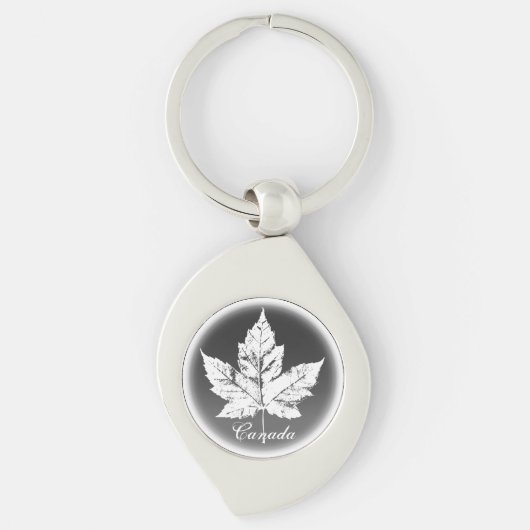 Canada Souvenir Sleutelhanger Cool Maple Leaf Gift (Voorkant)