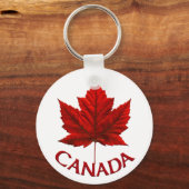Canada Souvenir Sleutelhanger Maple Leaf Sleutelha (Voorkant)