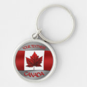 Canada Souvenir Sleutelhangers Canada Vlag Sleutel (Voorkant)