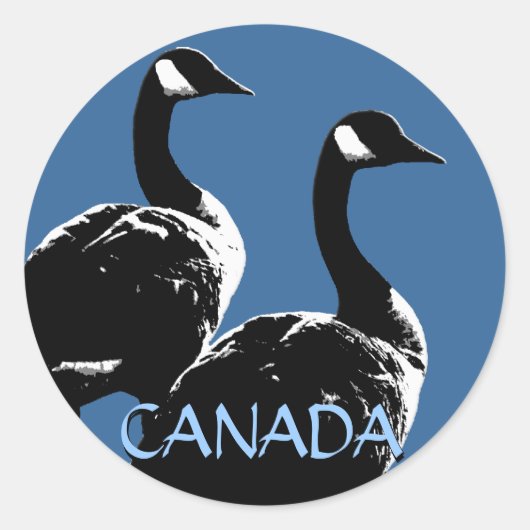 Canada Souvenir Stickers Canada Goose Stickers (Voorkant)