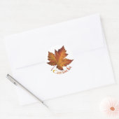 Canada Souvenir Stickers Maple Leaf Stickers (Envelop)