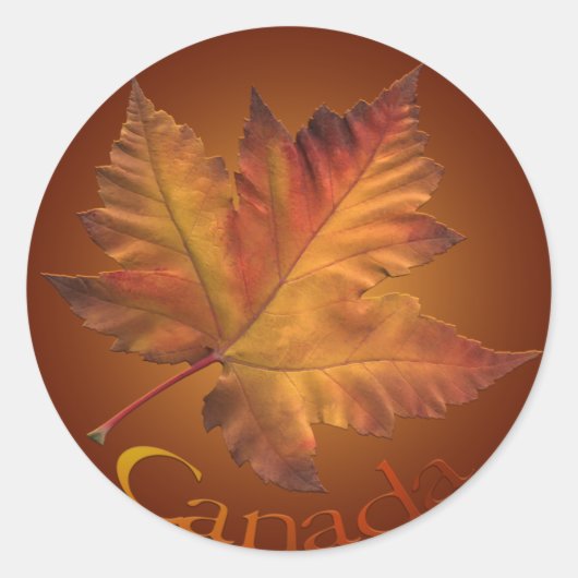 Canada Souvenir Stickers Maple Leaf Stickers (Voorkant)