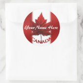 Canada Souvenir Stickers Personalized Canada Gift (Tas)