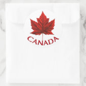 Canada Souvenir Stickers Red Maple Leaf Stickers (Tas)
