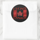 Canada Souvenir Stickers Red Maple Leaf Stickers (Tas)