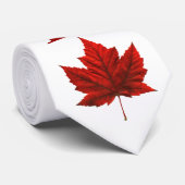 Canada Souvenir Stropdas Canada Neckties Canadian  (Opgerold)