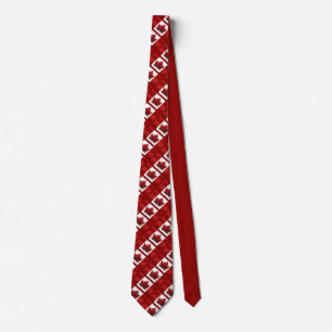 Canada Souvenir Stropdassen Canada Flag Neckties G