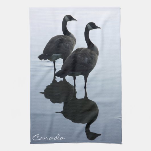 Canada Souvenir Towel Canada Goose Tea Towel Decor Theedoek (Verticaal)