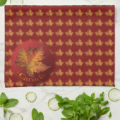 Canada Souvenir Towel Canada Maple Leaf Tea Towel Theedoek (Gevouwen)