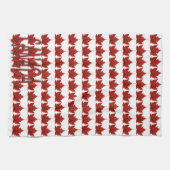 Canada Souvenir Towel Canada Maple Leaf Tea Towels Theedoek (Horizontaal)