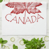 Canada Souvenir Towel Canadian Tea Towel Decor Theedoek (Gevouwen)