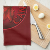 Canada Souvenir Towel Canadian Tea Towel Decor Theedoek (Quarter Fold)