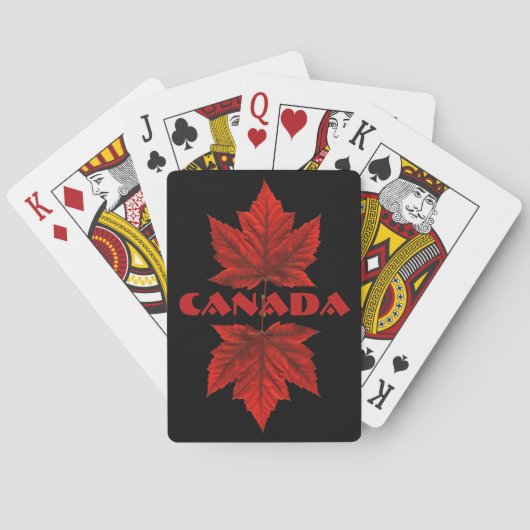 Canada-speelkaarten Canada Custom Souvenir-kaarten Speelkaarten (Achterkant)
