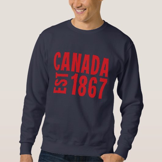 Canada stelde 1867 Jubileum vast 150 jaar Trui (Voorkant)