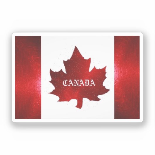 canada sticker (Voorkant)