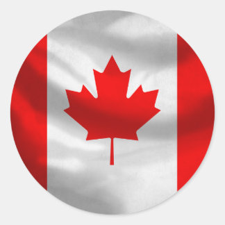 Canada-Sticker Ronde Sticker