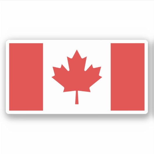 Canada-Sticker Sticker (Voorkant)