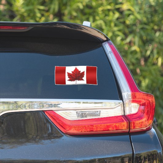 Canada Stickers Canada Decale Stickers (Auto Zijkant)