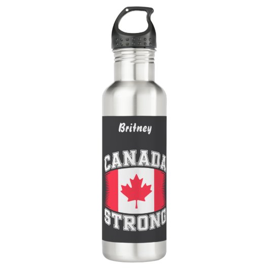 Canada Strong Waterfles (Voorkant)