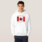 Canada Sweat - shirt à capuche American Made in Ca (Devant entier)