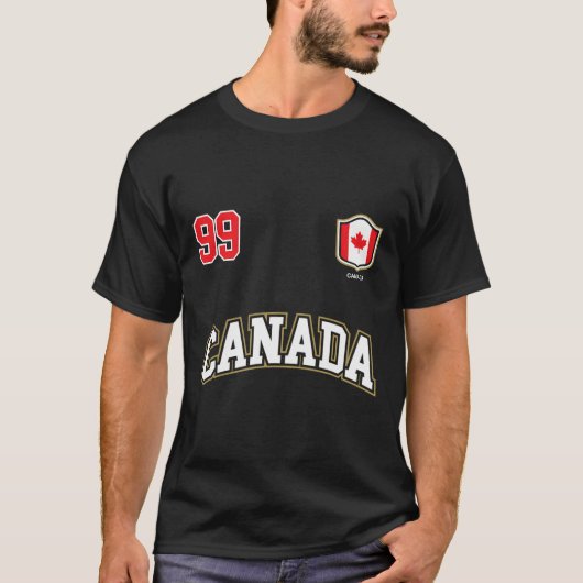 Canada Sweat - shirt à capuche Numéro 99 Équipe ca (Devant)