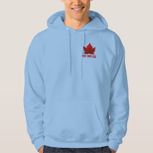 Canada Sweat - shirt à capuche Personnalisé Canada (Devant)