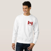 Canada Sweatshirt Canada Flag Souvenir Sweatshirt (Voorkant volledig)