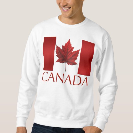 Canada Sweatshirt Canada Flag Souvenir Sweatshirt (Voorkant)
