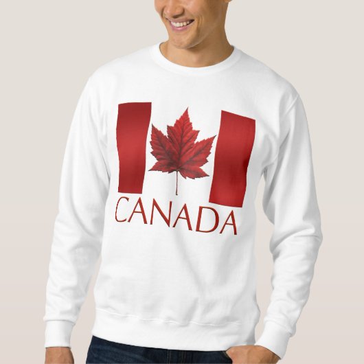 Canada Sweatshirt Canada Flag Souvenir Sweatshirt (Voorkant)