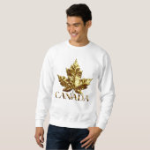 Canada Sweatshirt Canada Flag Souvenir Sweatshirt (Voorkant volledig)