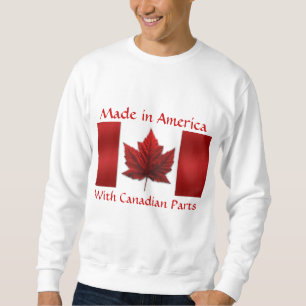 Canada Sweatshirt Canada Vlag Sweatshirt