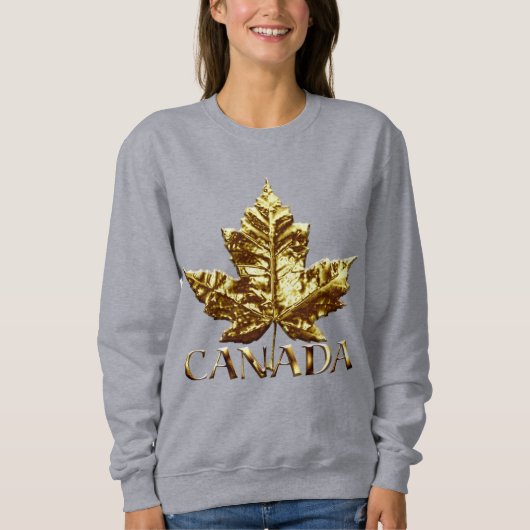 Canada Sweatshirt Gold Medal Women's Shirt (Voorkant)