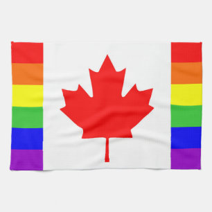 canada : symbool van homoseksuele homoseksuelen theedoek