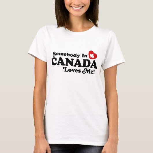 Canada T-shirt (Voorkant)