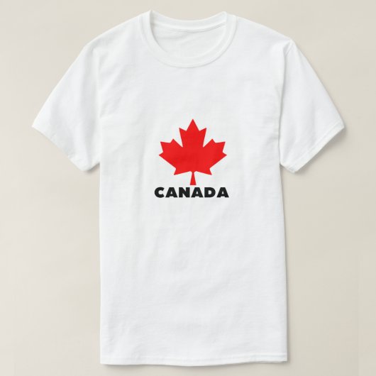 canada t-shirt (Design voorkant)