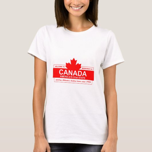 Canada T-shirt (Voorkant)
