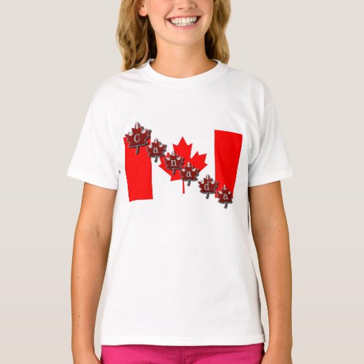 CANADA T-SHIRT (Voorkant)