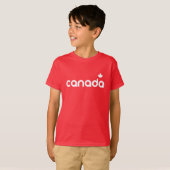 Canada T-shirt (Voorkant volledig)