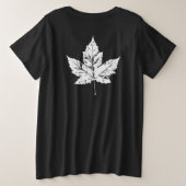 Canada T-shirt Canada Souvenir Shirt Plus Size (Design achterkant)